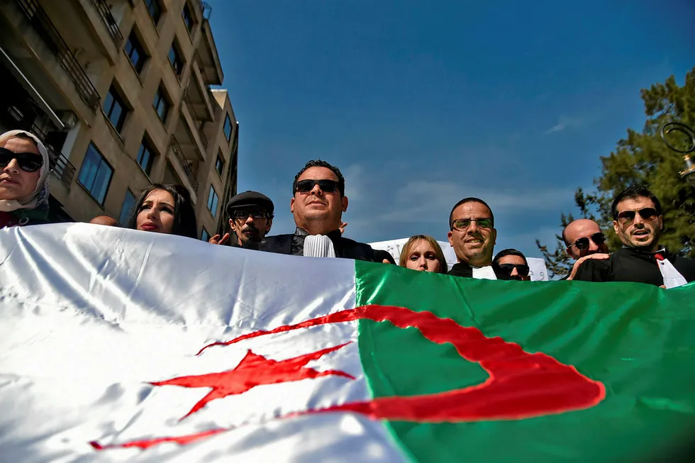 Unrest: reported in Algeria