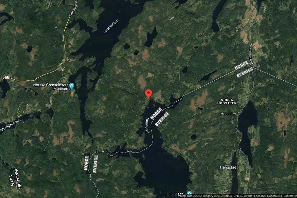 Området rundt Kråkfossvegen 500, Eidskog, Innlandet