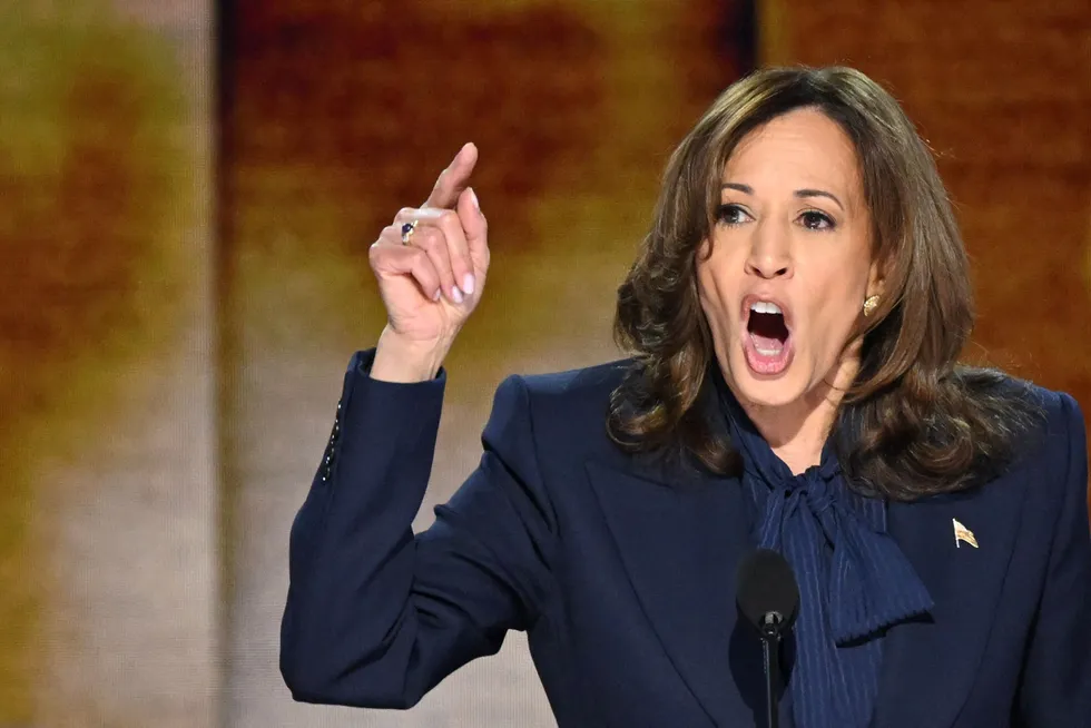 Kamala Harris bruker nå mye tid på å advare mot Donald Trump.