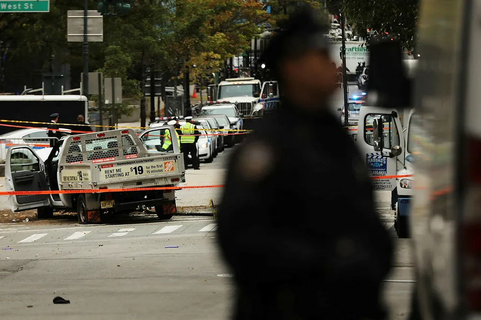 29-åringen som kjørte ned og drepte åtte mennesker i New York tirsdag hadde planlagt angrepet i lang tid. Foto: Spencer Platt/AFP Photo