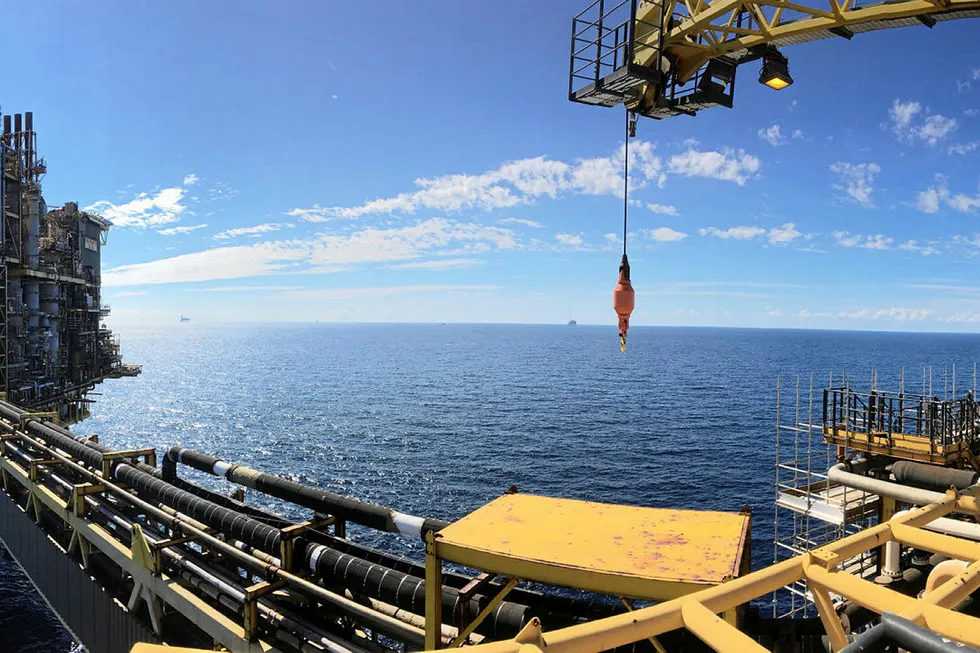 Playing host: the Shearwater platform in the UK central North Sea