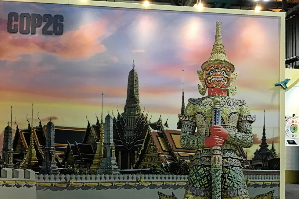 Commitments: Thailand's Pavilion at COP26 in Glasgow