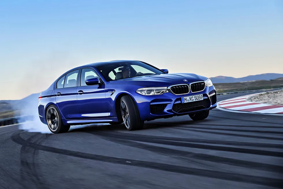Nye BMW M5 er sjette generasjon familieracer. Foto: BMW