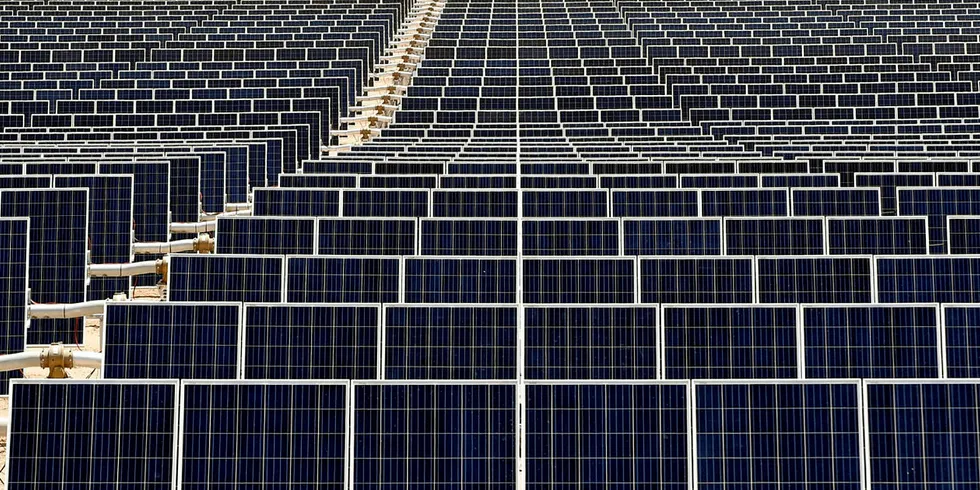 An Enel Green Power solar project in Mexico, a renewables market in which Cubico carved out an early leadership position.