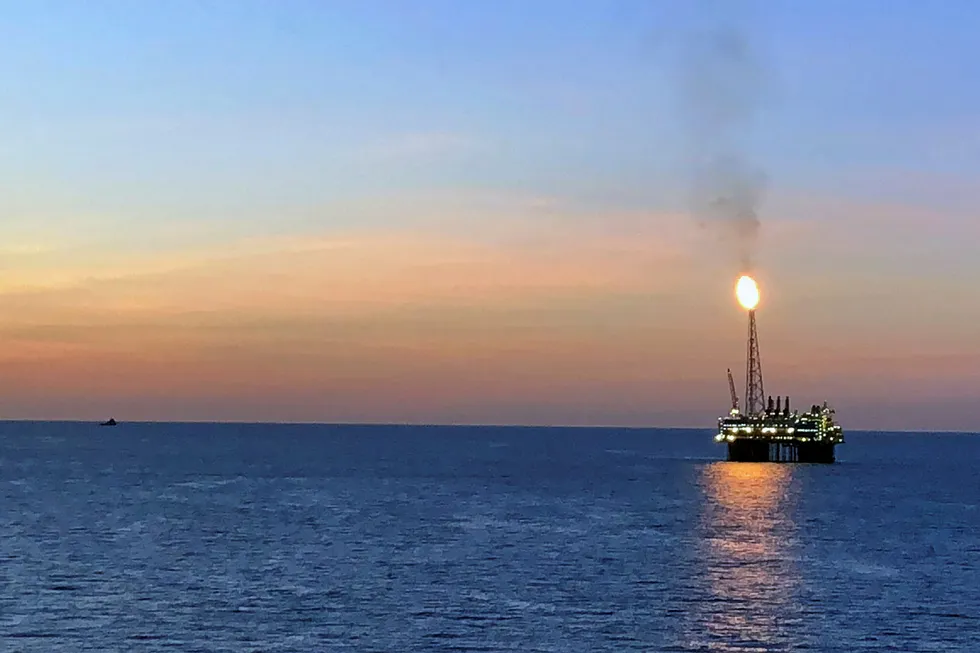 Firing up: the first production well starts up at the Ichthys field earlier this year
