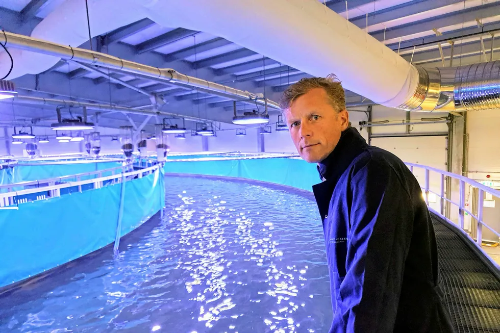 The company is below budget with other variable costs but the real production costs will become clear once Fredrikstad Seafood knows how much it can produce, said Bernt-Olav Rottingsnes, Nordic AquaFarms CEO.