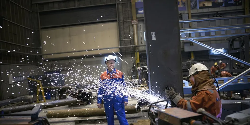 Verftene har begynt å rette blikket mot sjømatnæringen. Det gjør de klokt i. Foto: Tommy Ellingsen