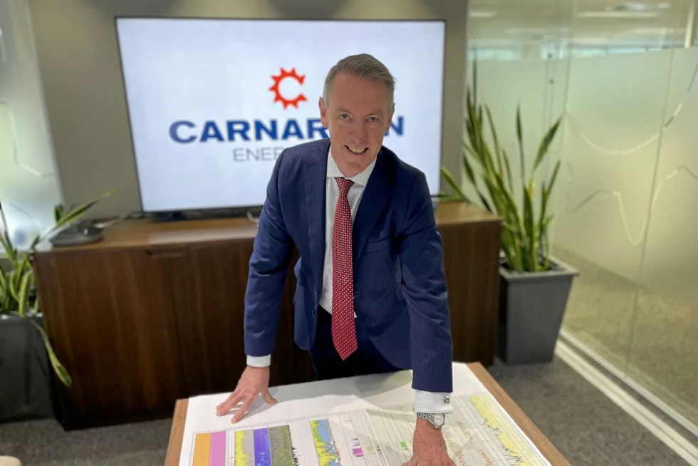 Sale almost in the bag: Carnarvon Energy chief executive Adrian Cook.