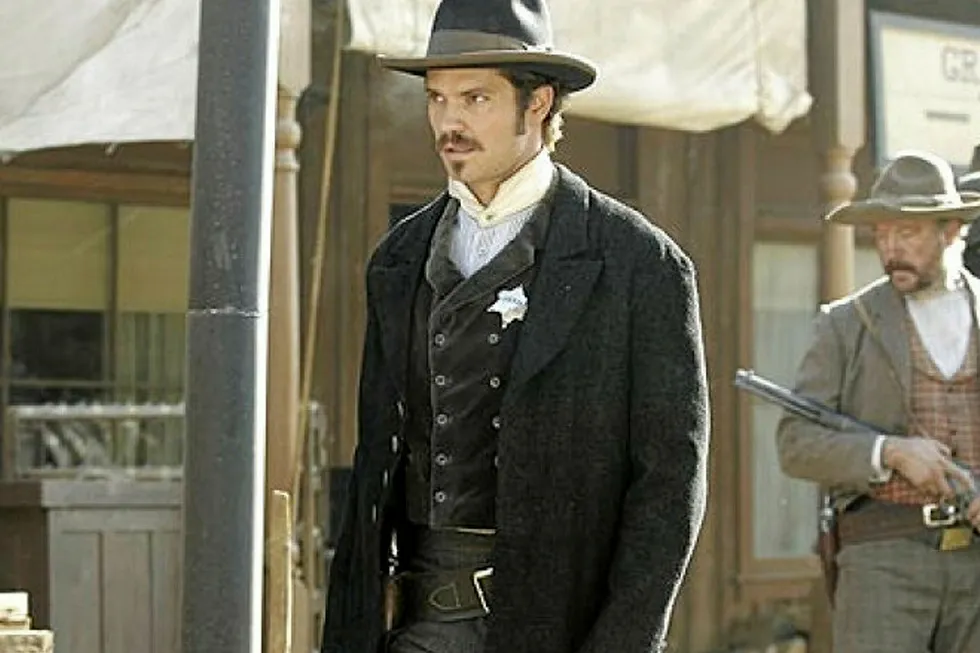 New sheriff in town: Seth Bullock, as portrayed by Timothy Olyphant on HBO's Deadwood