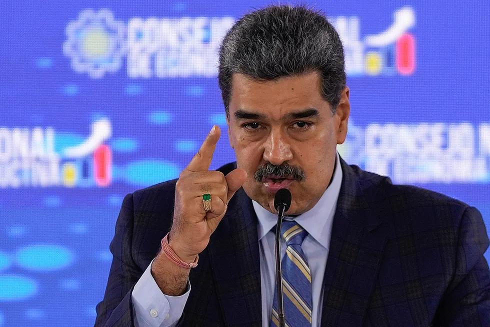 Strongman: Venezuela President Nicolas Maduro.