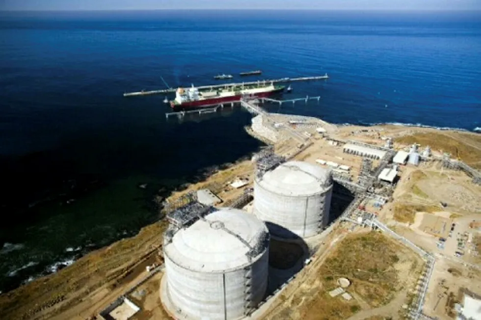 Existing facilities: Sempra's Energia Costa Azul project site in Baja California, Mexico