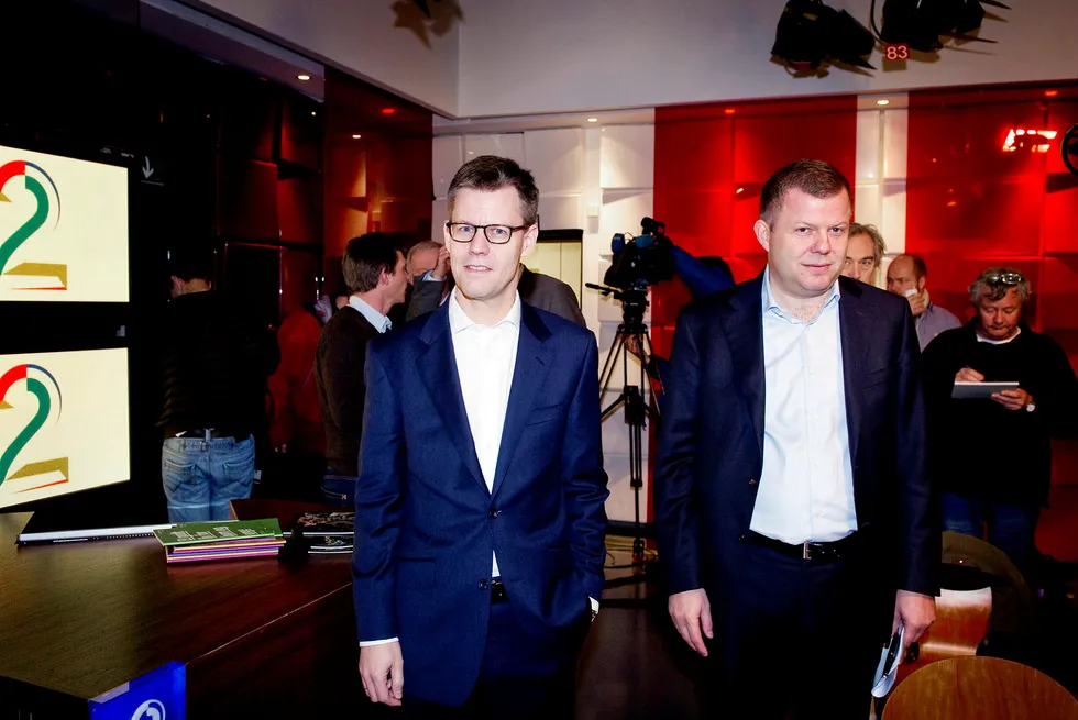 Konsernsjef Steffen Kragh og styreleder Hans J. Carstensen i Egmont har tjent 306,2 millioner kroner siden 2010.