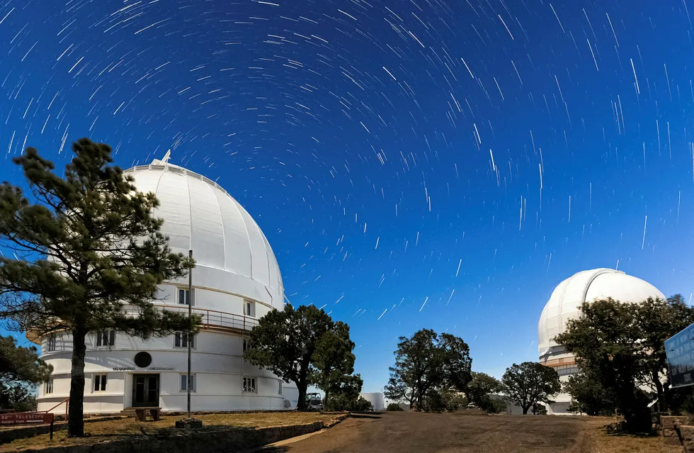 Dark location: the McDonald Observatory in Texas