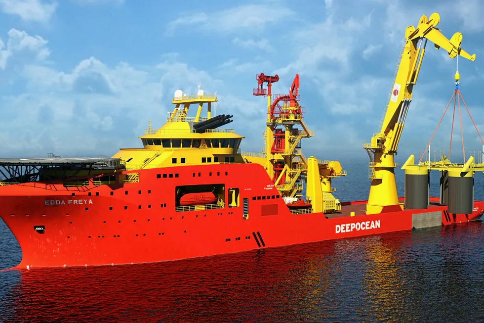 Hardware: DeepOcean's subsea installation vessel Edda Freya