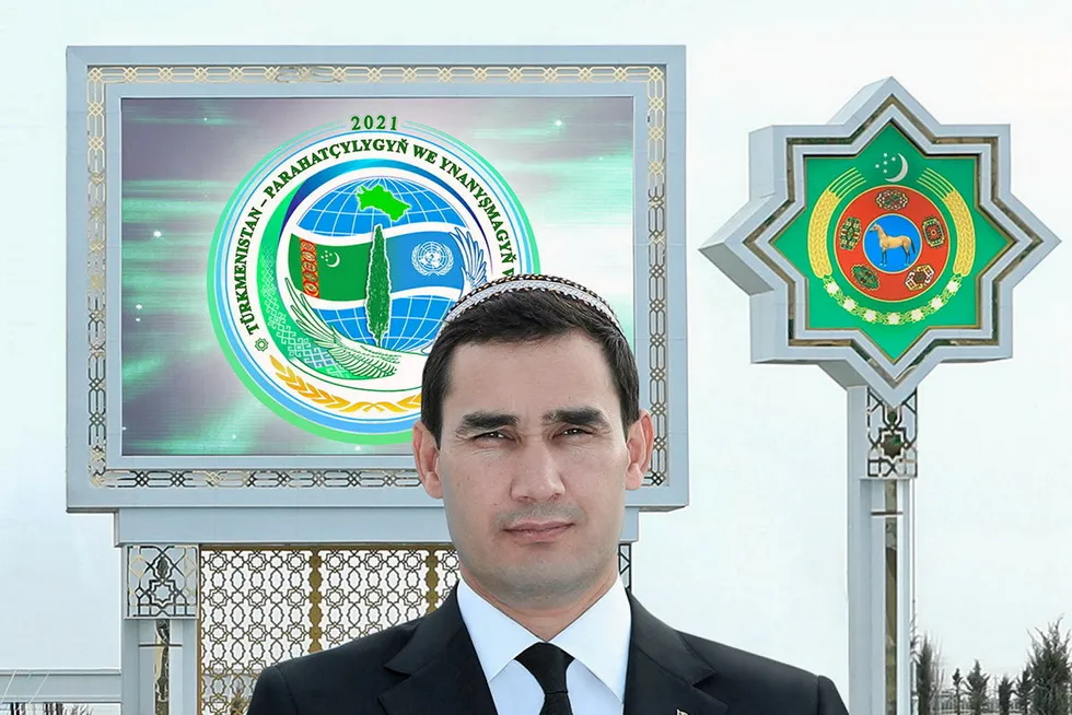 Enigmatic candidate: Serdar Berdymukhamedov, son of the country’s long-time president, Gurbanguly Berdymukhamedov