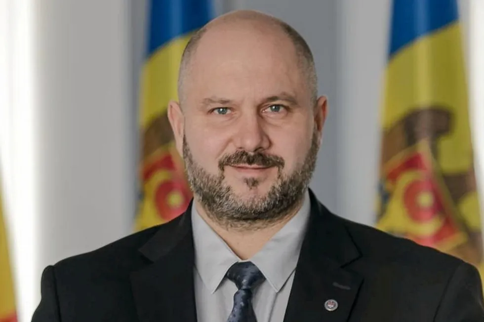 Moldova's energy minister Viktor Parlikov.