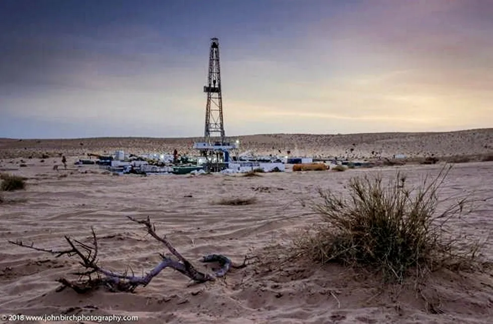 Drilling: the Eridal-1 well in Niger