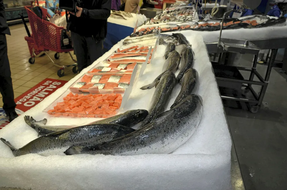 Norway's farmed salmon prices are surging.