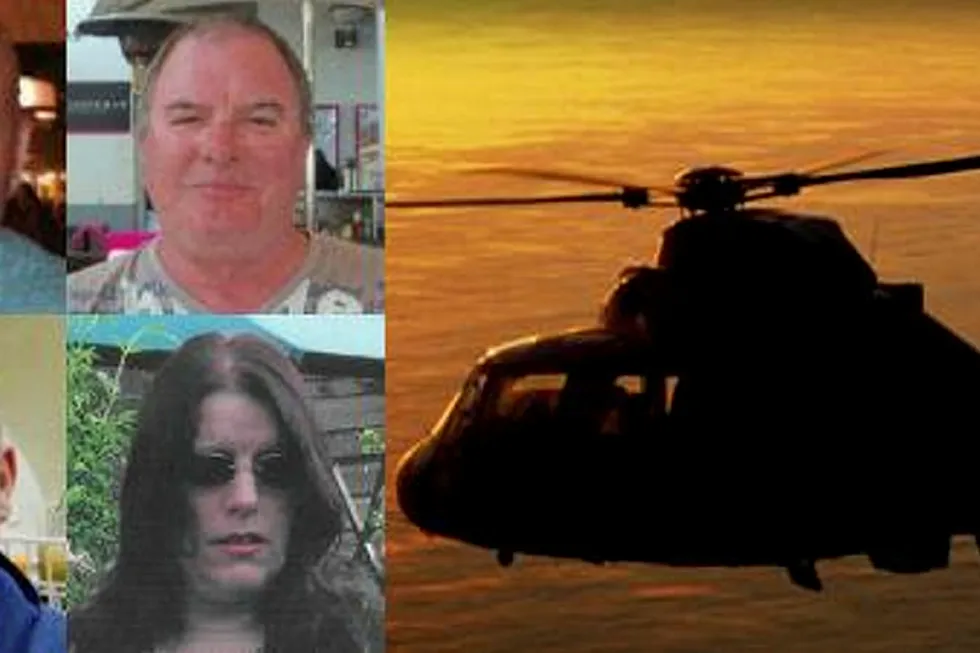 Fatal accident inquiry: into the deaths of four people in the 23 August 2013 helicopter crash off the UK