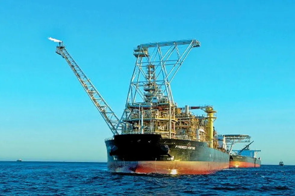 FPSO Pyrenees Venture: operates at BHP's Pyrenees field