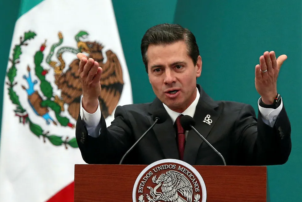 End of term: Mexico's President Enrique Pena Nieto