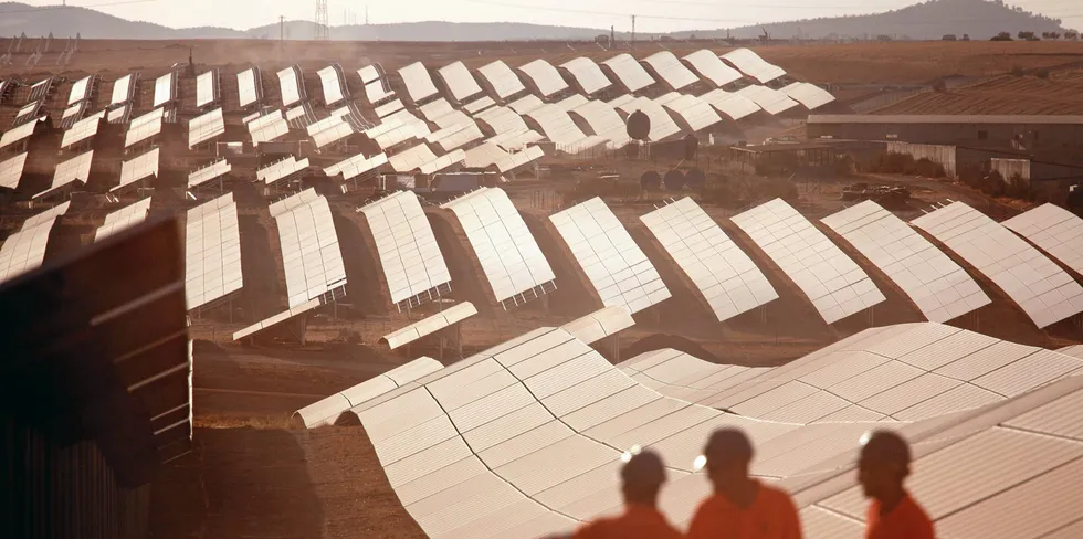 Iberdrola PV farm in Spain