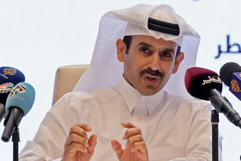 Field development: Saad Sherida Al-Kaabi, chief executive of QatarEnergy.