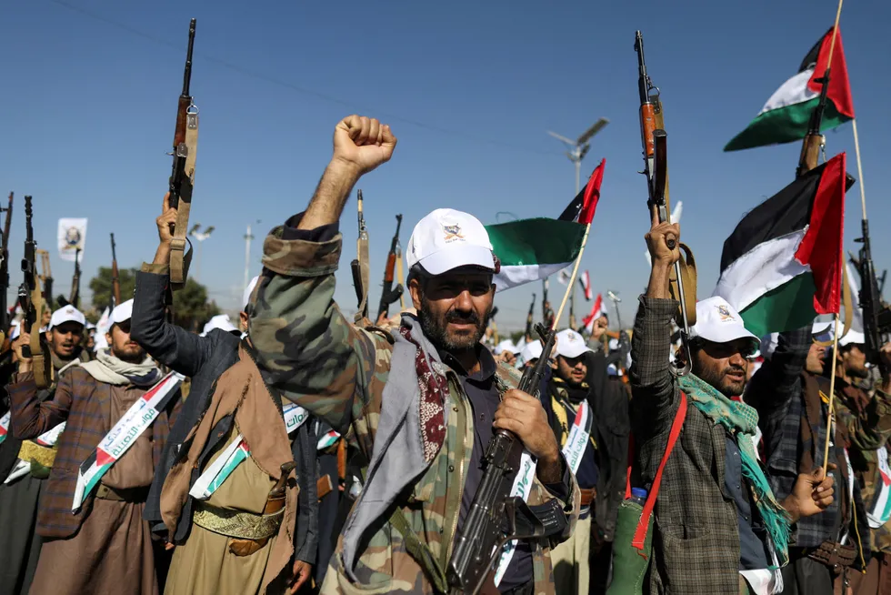 Nylig rekrutterte Houthi-soldater kan bli sendt fra Jemen til Gaza for å støtte den palestinske kampen.