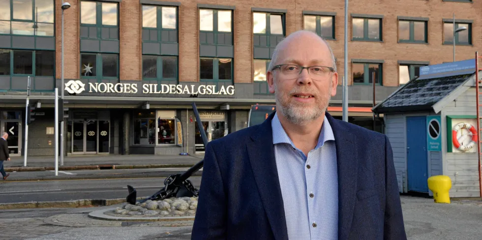 Øyvind Furnes, økonomidirektør i Norges Sildesalgslag, og nå også konstituert leder.