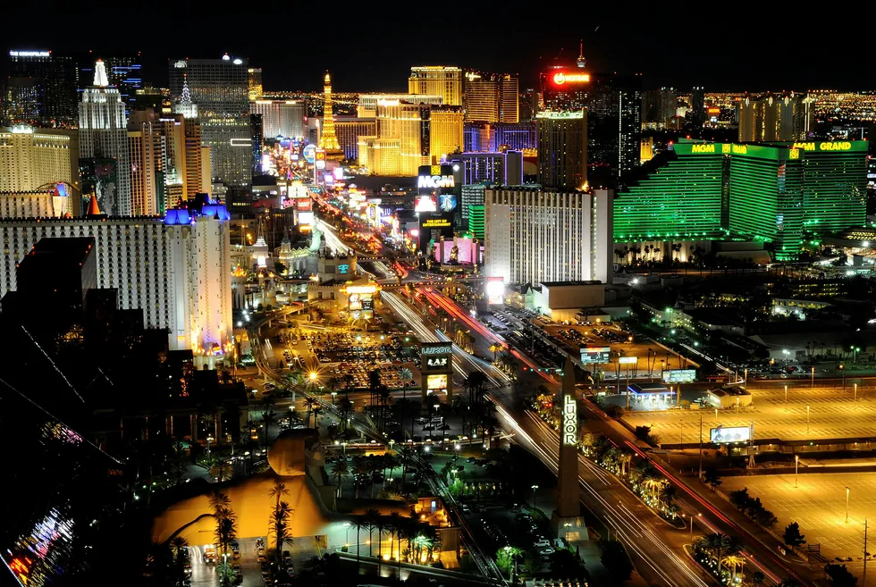 Las Vegas i delstaten Nevada i USA. Foto: Ethan Miller / Getty Images / AFP / NTB Scanpix