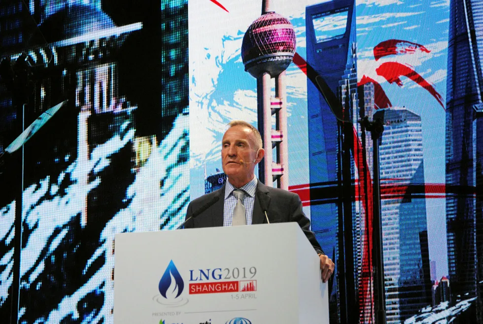 Discussions: Novatek chief financial officer Mark Gyetvay at LNG2019 this week