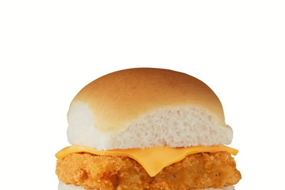 White Castle's year-round seafood menu items include Fish Nibblers and Panko Fish Sliders, both made from Alaska pollock.