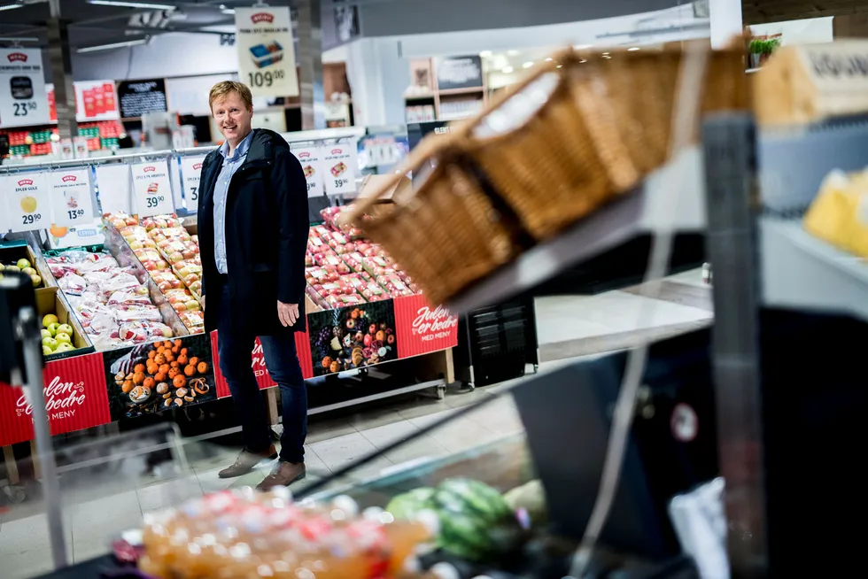 Politikerne vil ha stort utvalg og lokalmat, men legger ikke til rette for nye supermarkeder, ifølge Meny-sjef Vegard Kjuus. Foto: Fartein Rudjord