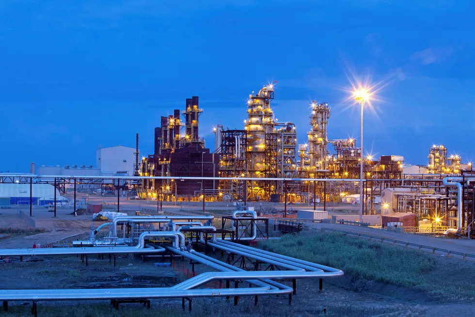 Expansion: CNOOC Ltd's Long Lake oil sands facility in Canada