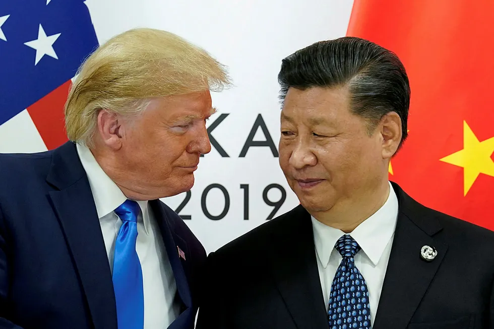 President Donald Trump og Kinas president Xi Jinping møttes i slutten av juni i Japan i forbindelse med G20-møtet.