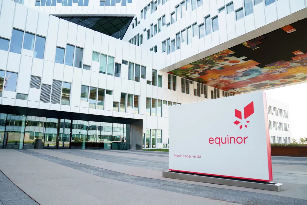 Getting out: Equinor's office in Fornebu in Norway