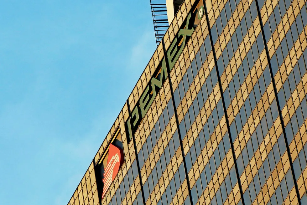 Centre point: Pemex headquarters in Mexico City