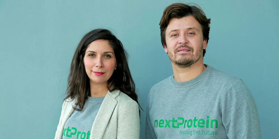 Syrine Chaalala and Mohamed Gastli, co-founders of nextProtein.
