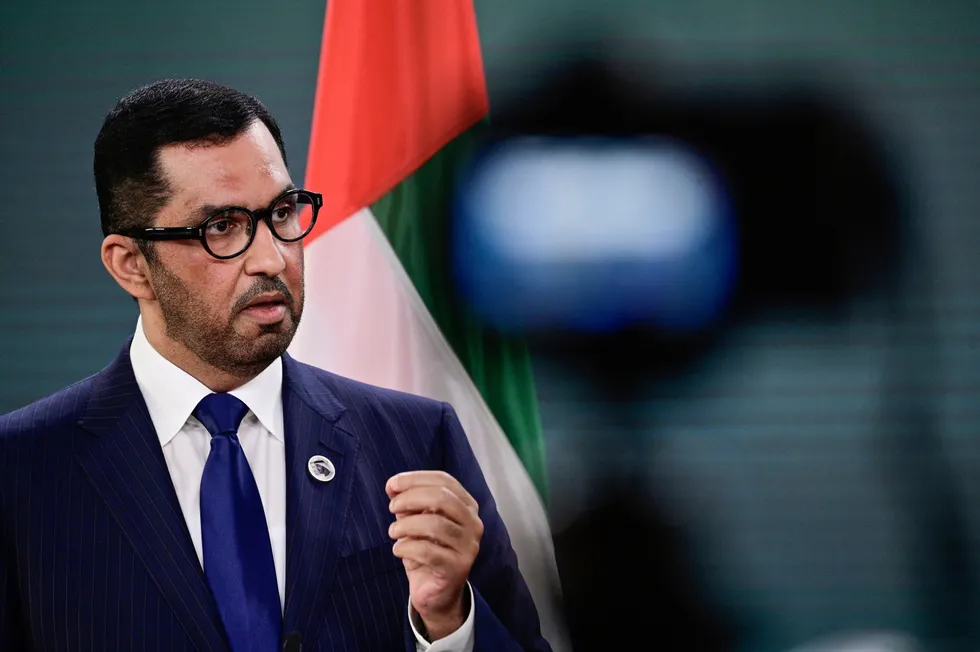 Oilfield expansion: Adnoc group chief executive Sultan Ahmed Al Jaber.