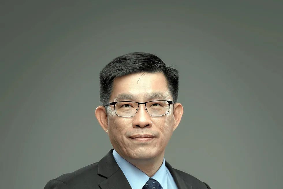 Dyna-Mac Holdings chief executive Lim Ah Cheng.