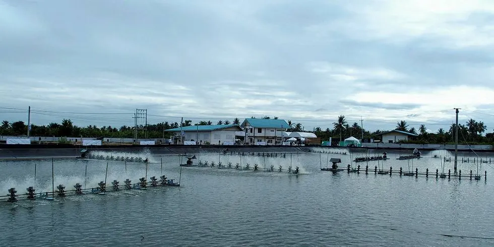 Cargills nye forskningssenter for fisk og reker utenfor Bangkok i Thailand.Foto: Cargill