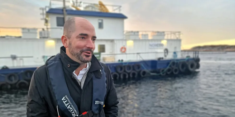 Christian Rieber is CEO of Norcod. He believes official production estimates for farmed cod in 2024 are too conservative.