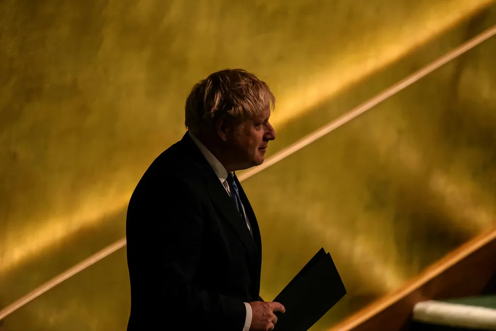 Utfordrende tider for Storbritannias statsminister Boris Johnson.