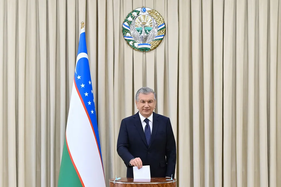 Vote for change: Uzbekistan President Shavkat Mirziyoyev