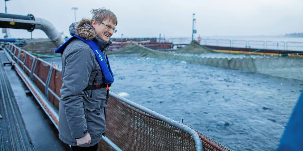 Inge Berg, gründer av Nordlaks-konsernet, kan snart ta i mot den første av to nye gassdrevne brønnbåter til selskapet.