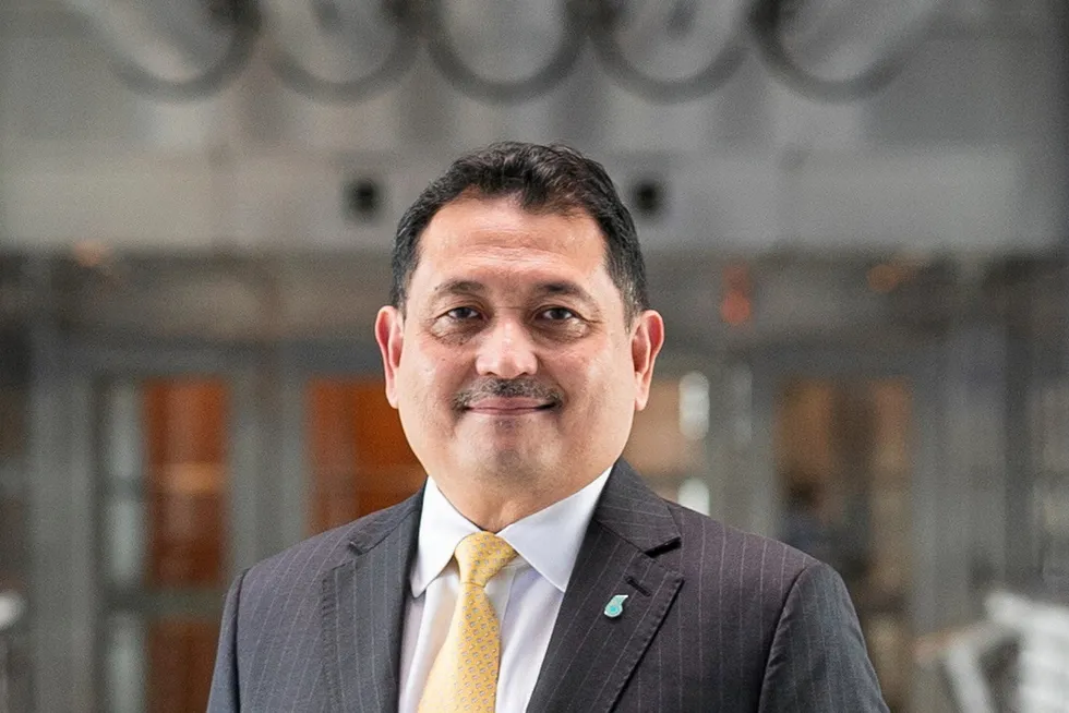 Investment in data enrichment: Petronas senior vice president of Malaysia Petroleum Management, Mohamed Firouz Asnan.