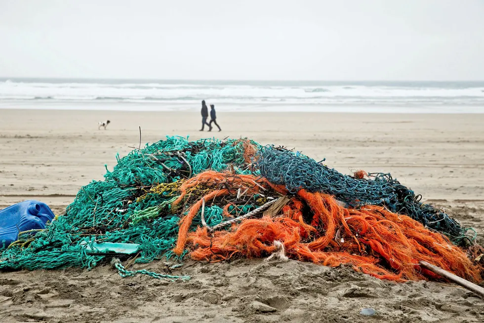 Around 640,000 metric tons of plastic waste is left in the ocean each year and over 817 species of marine life is affected according to the Global Ghost Gear Initiative.