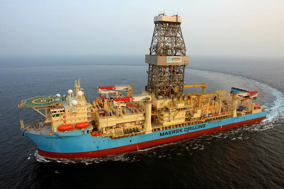 Options: the drillship Maersk Viking