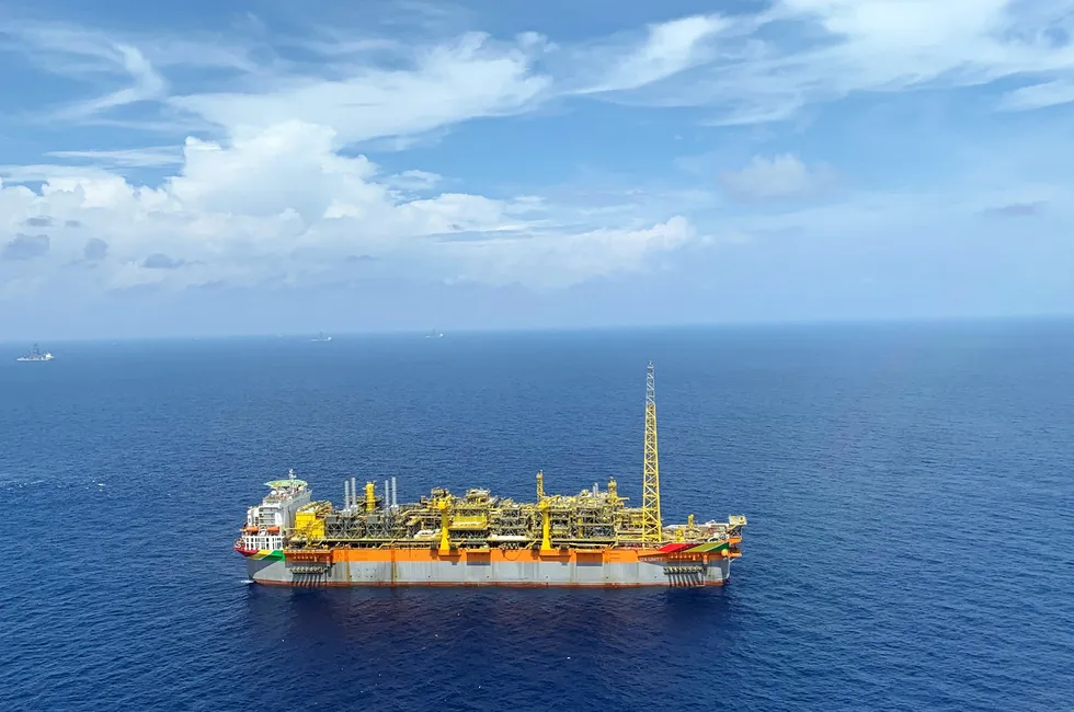 Operations under way: the Liza Unity FPSO producing offshore Guyana