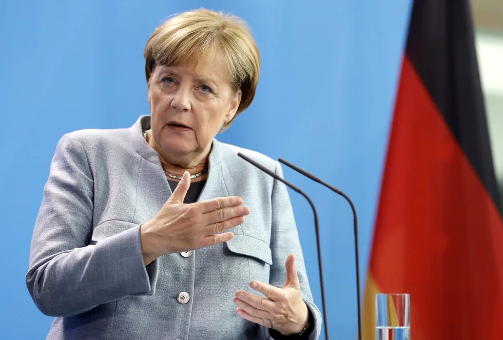 Statsminister Angela Merkel vil øke presset på Tyrkia. Foto: Michael Sohn / AP / NTB scanpix